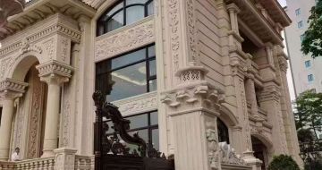 武威黄金麻别墅外墙异形定制