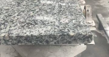 武威芝麻白楼梯踏步 芙蓉白