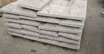 武威芝麻白蘑菇石，自然面