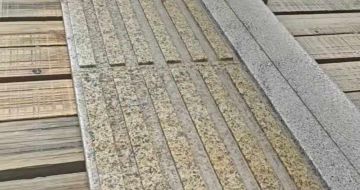 武威黄金麻盲道石 盲条