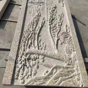 武威黄金麻别墅雕刻版 别墅私人定制