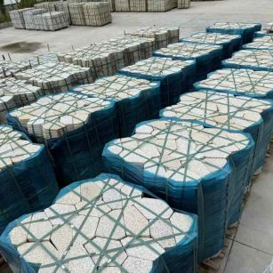 武威黄金麻冰裂纹 碎拼