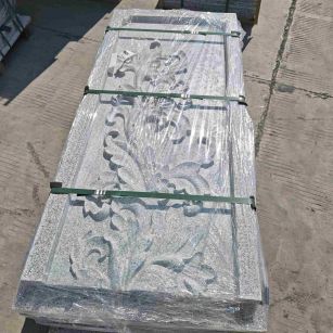 武威芝麻白别墅外墙雕刻版