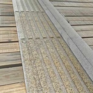 武威黄金麻盲道石 盲条