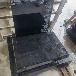 武威花岗岩墓碑石 墓碑 套墓