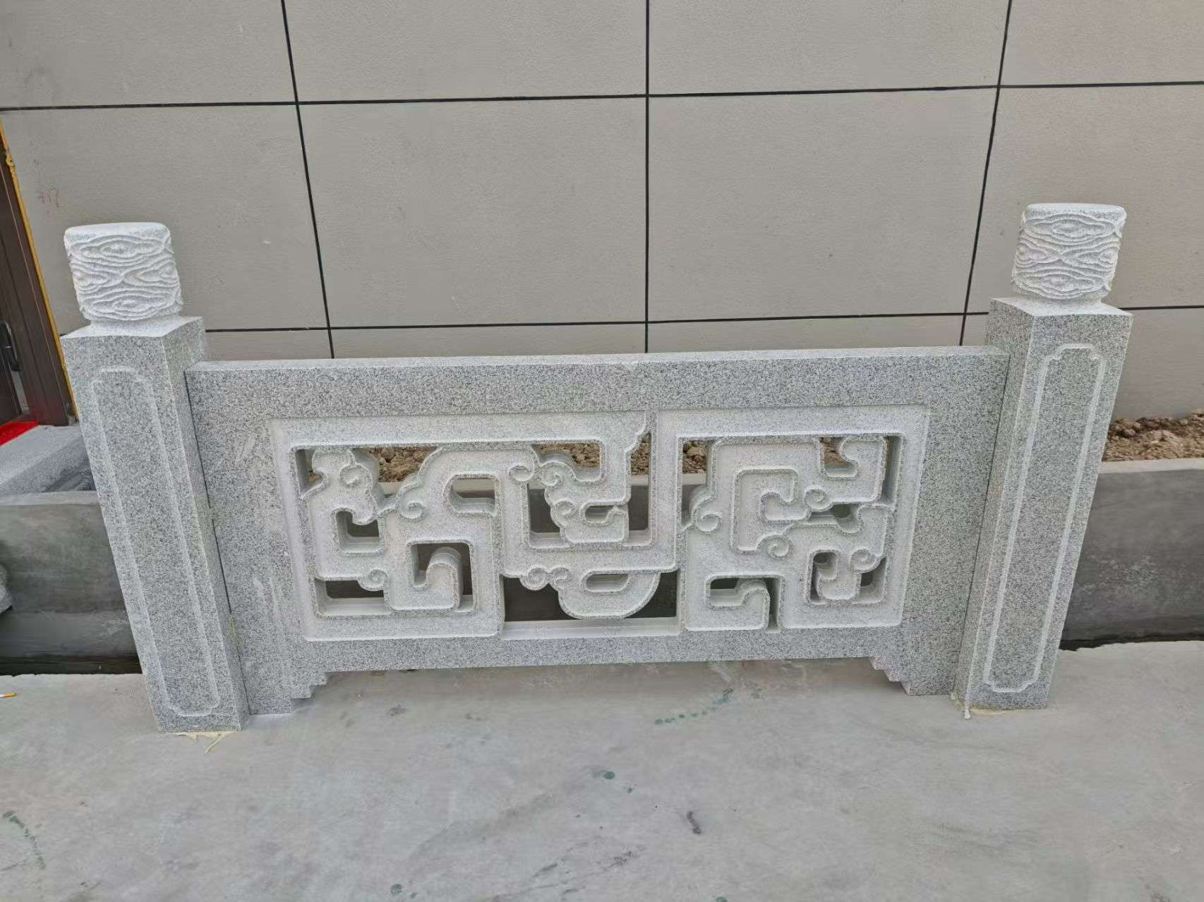 武威芝麻白河道栏杆 桥栏杆