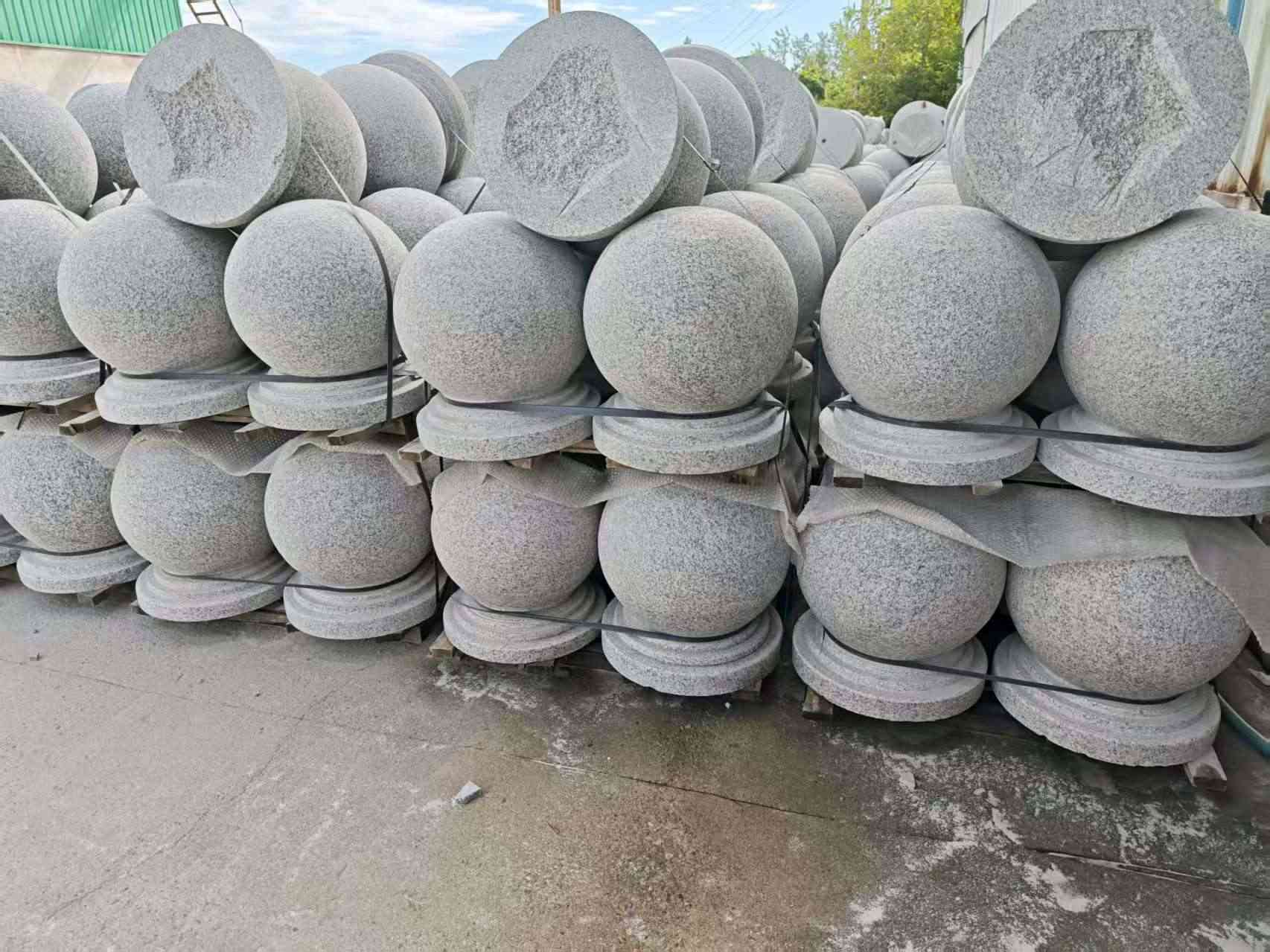 武威圆球石球挡车球