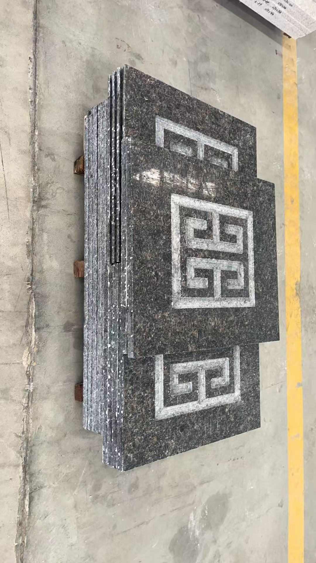 武威英国棕回纹雕刻版